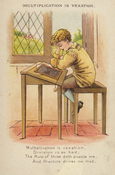 Comptine : La multiplication est une vexation - Constance Haslewood