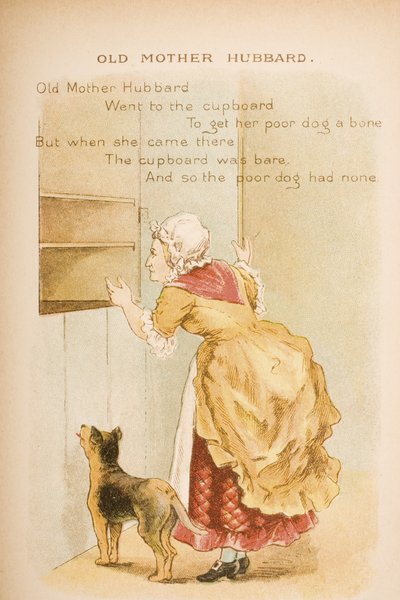 La vieille mère Hubbard, de 