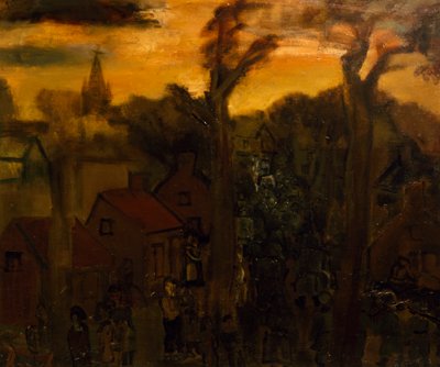 Jabbeke en 1940, par Constant Permeke - Constant Permeke