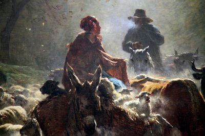 Départ pour le marché matin d
