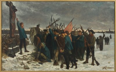 Épisode de la guerre en Vendée - Constantin Emile Meunier
