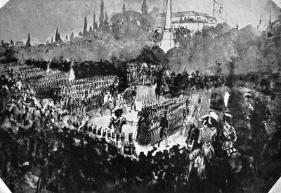 Une revue à Madrid, 1930 - Constantin Guys