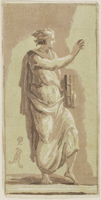 Jeune homme debout - Conte Antonio Maria Zanetti the Elder