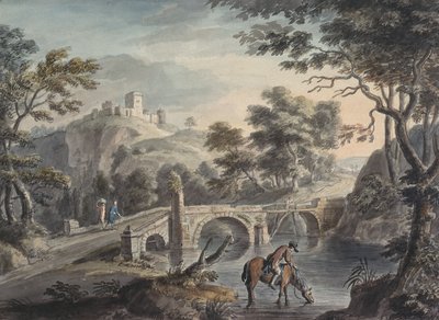 Paysage avec pont - Copplestone Warre Bamfylde