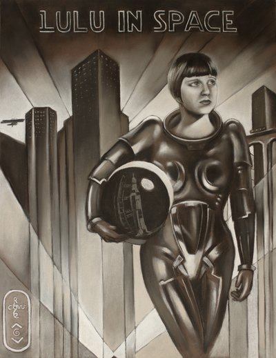 Astronaute Art déco - Corné Akkers