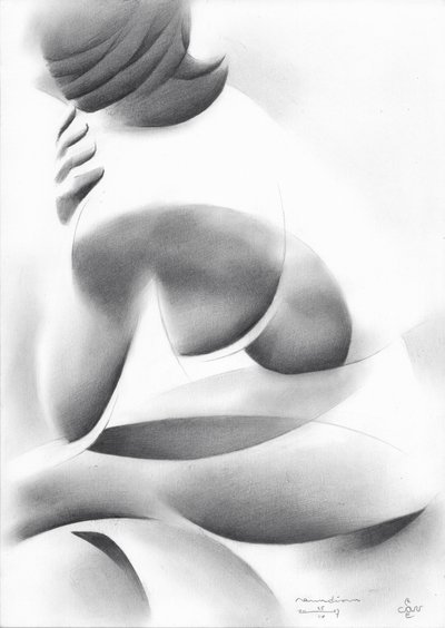 Une silhouette féminine gracieuse - Corné Akkers