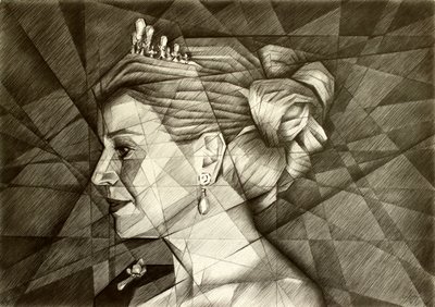 Profil géométrique majestueux - Corné Akkers