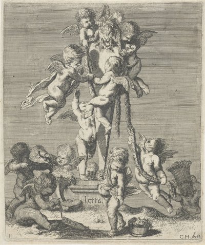 Terre (Les quatre éléments) - Cornelis A. Hellemans