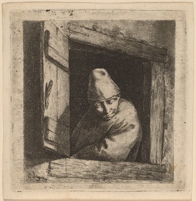 Le Paysan à une Fenêtre - Cornelis Pietersz Bega