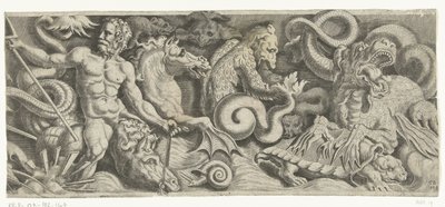 Frise avec le triomphe de Neptune, plaque de droite - Cornelis Bos