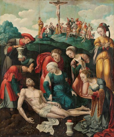 La Lamentation du Christ - Cornelis Cornelisz II Buys (attributed to)