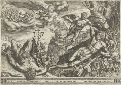 Hercule et les pygmées - Cornelis Cort
