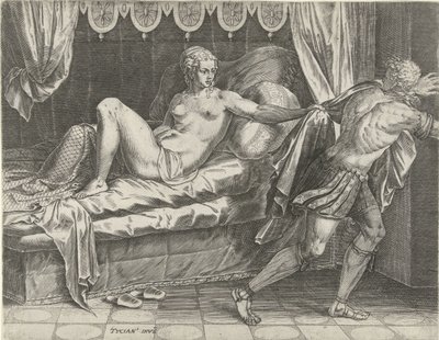 Joseph et la femme de Potiphar - Cornelis Cort