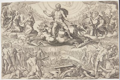 Le Jugement Dernier - Cornelis Cort