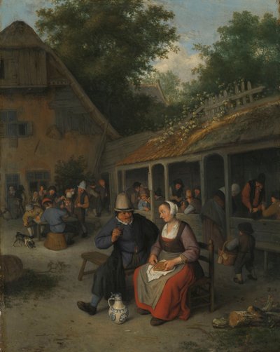 Auberge de campagne - Cornelis Dusart