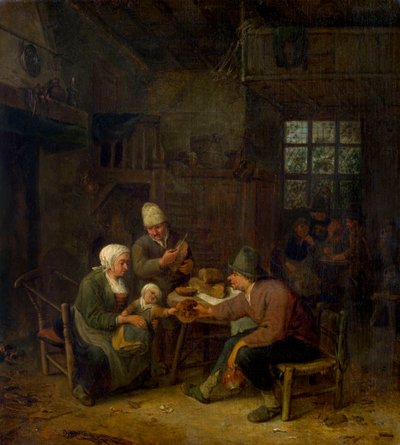 Intérieur - Cornelis Dusart