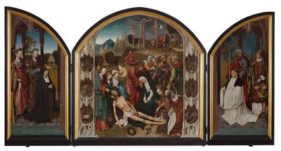 Triptyque avec la lamentation du Christ - Cornelis Engebrechtsz.