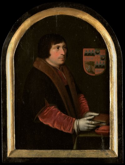 Portrait de Pieter Salina, vers 1620 (huile sur panneau) - Cornelis Engelsz