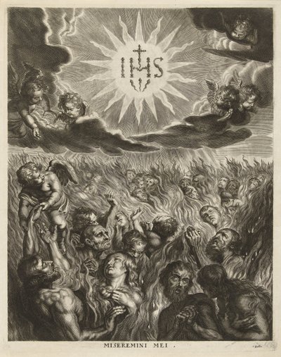 Les âmes au purgatoire - Cornelis Galle (I)