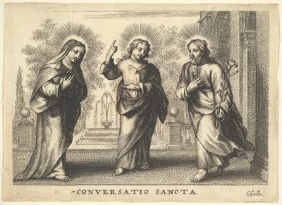 Conversatio sancta - Cornelis Galle I