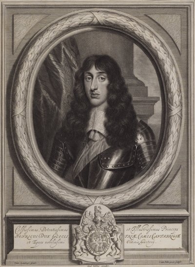 Henry Stuart, Duc de Gloucester, plus jeune fils du roi Charles Ier - Cornelis II Van Dalen