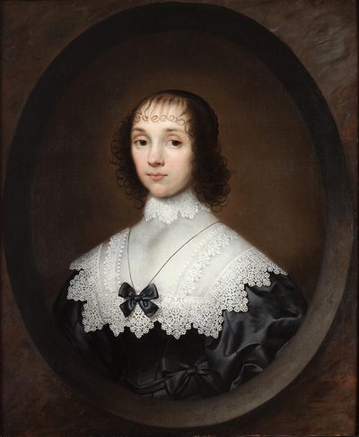 Portrait de Lady Waterpark - Cornelis Janssens van Ceulen