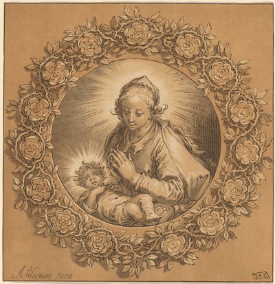 Madone et Enfant - Cornelis Ploos van Amstel