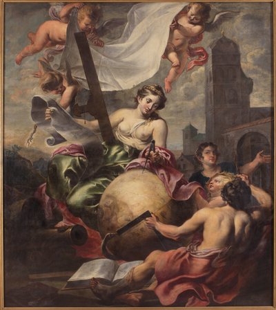 Allégorie de la Géométrie, Première Moitié du 17ème siècle - Cornelis Schut