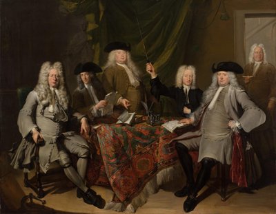 Les inspecteurs du Collegium Medicum - Cornelis Troost