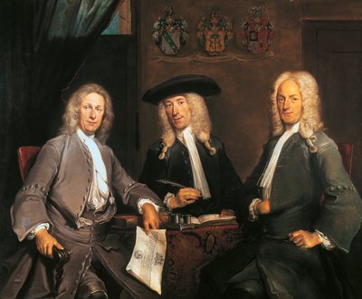Les trois gouverneurs de la guilde des chirurgiens à Amsterdam - Cornelis Troost