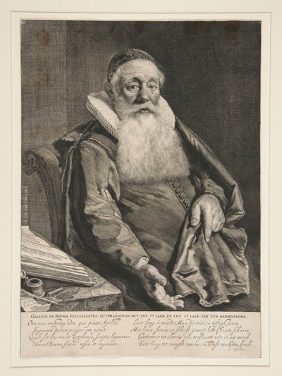 Gellius de Bouma, ministre de l