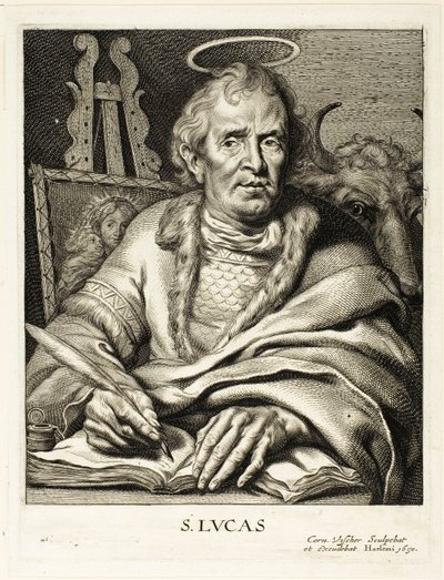 Saint Luc - Cornelis Visscher