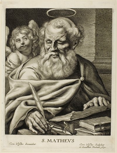 Saint Matthieu - Cornelis Visscher