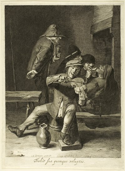 Le Concert - Cornelis Visscher