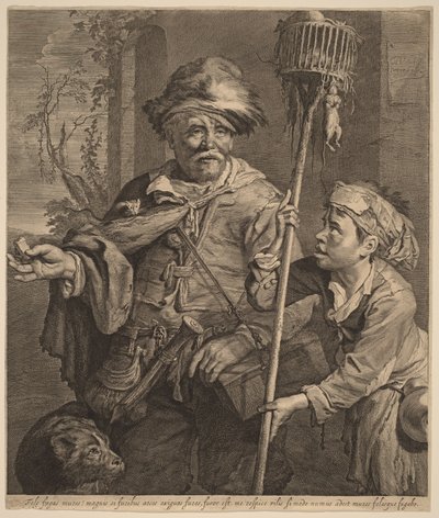 Le vendeur de poison à rats - Cornelis Visscher