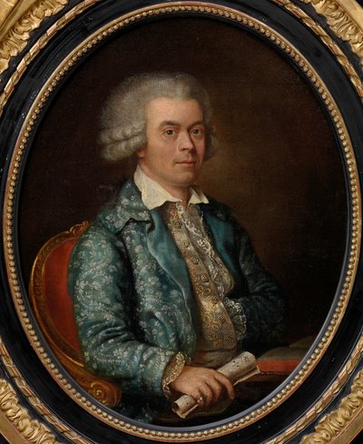 Portrait du compositeur André Ernest Modeste Grétry 1741-1813, vers 1786-88 - Cornelis van Cuylenburgh