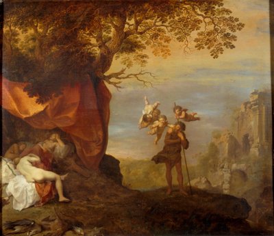 Cymon et Iphigénie, 1630-1640 - Cornelis van Poelenburgh or Poelenburch