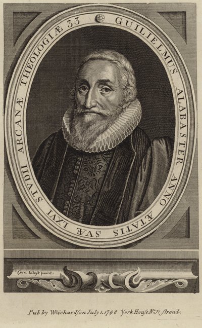 Portrait de William Alabaster - Cornelius Janssen van Ceulen