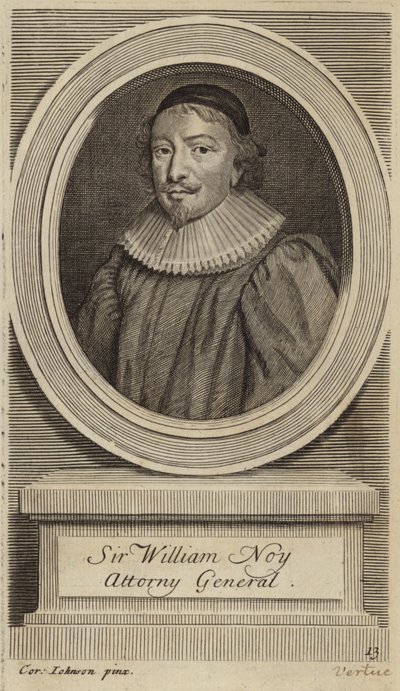 Sir William Noy - Cornelius Janssen van Ceulen