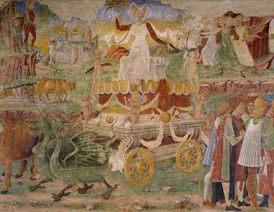Triomphe de Cérès, (détail) - Cosimo (attr. to) Tura