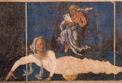 Vierge avec le doyen, (détail) - Cosimo (attr. to) Tura
