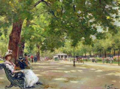 Hyde Park, Londres - Count Girolamo Pieri Nerli