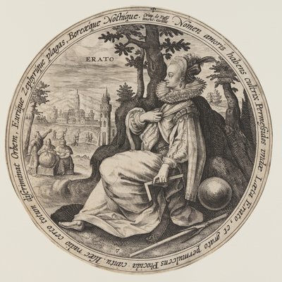 Uranie, des Muses - Crispijn van de Passe I