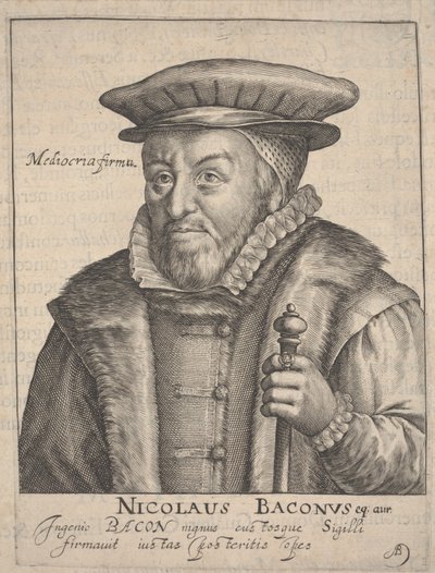 Nicholas Bacon - Crispin I de Passe