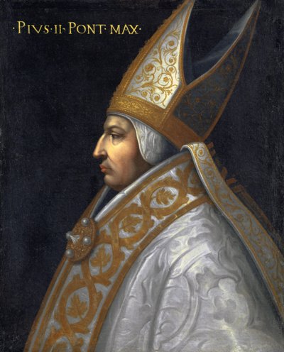 Portrait du Pape Pie II - Cristofano dell Altissimo