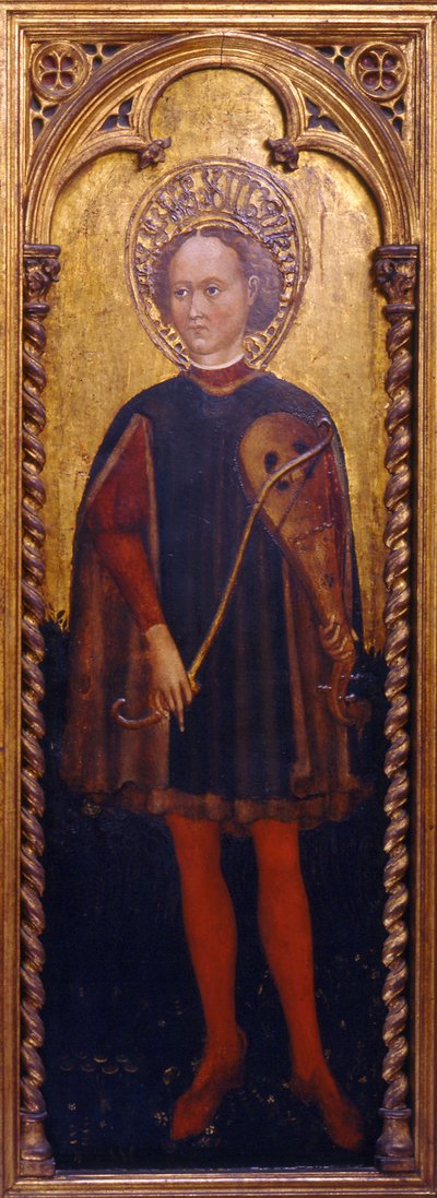 Saint Genesius de Rome, seconde moitié du 15ème siècle - Cristoforo Moretti
