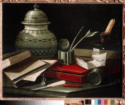 Nature morte avec instruments d