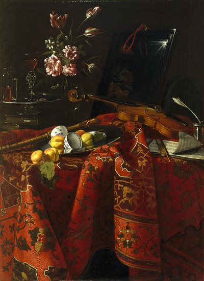 Nature morte aux instruments de musique - Cristoforo Munari