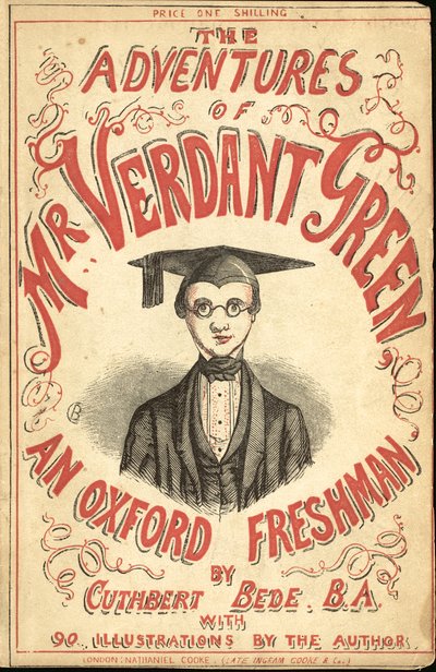 Illustration de couverture pour Les Aventures de M. Verdant Green, un étudiant de première année à Oxford - Cuthbert Bede