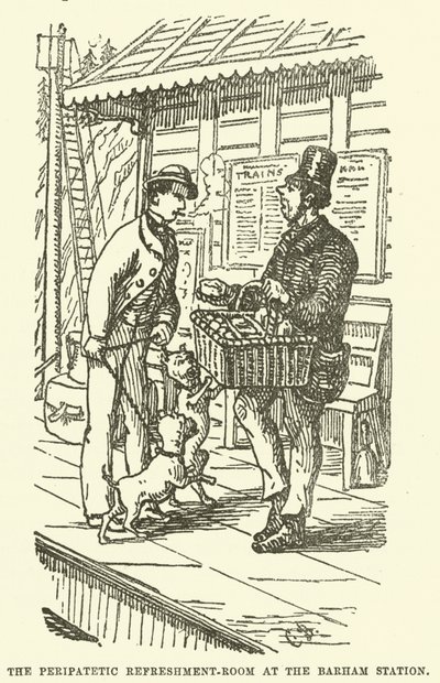 Illustration pour Petit M. Bouncer et son ami Verdant Green - Cuthbert Bradley